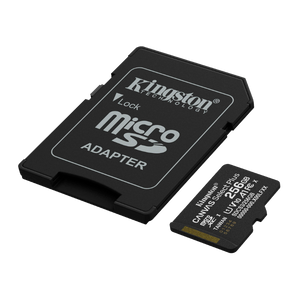 Memoria MicroSD 256GB Kingston Class 10 CANVAS Select Plus SDCS3/256GB con Adaptador