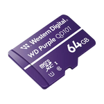 WD Purple WDD064G1P0C SC QD101 Tarjeta MicroSD 64GB Cámara de vigilancia