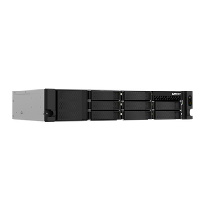NAS Rack 2U 8-Bay QNAP AMD Ryzen™ V1500B 4-CORE 2 x 2,5GbE Fuente Redundante | TS-873AeU-RP