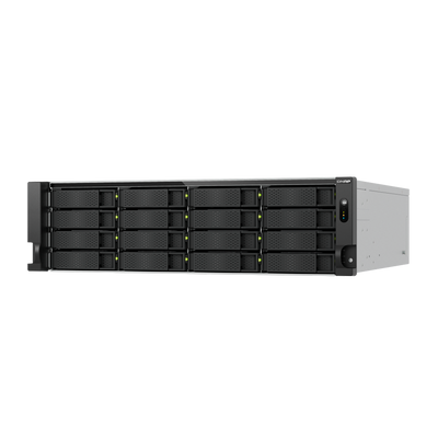 NAS Rack 16-Bay 3U QNAP AMD Ryzen™ 7 Serie 7000 – 32GB DDR5  | TS-h1677AXU-RP-R7-32G