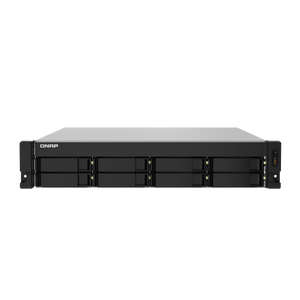 NAS Rack 2U 8-Bay QNAP AMD Ryzen™ V1500B 4-CORE 2 x 2,5GbE Fuente Redundante | TS-873AeU-RP (Copia)