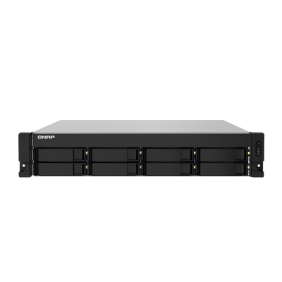 NAS Rack 2U 8-Bay QNAP AMD Ryzen™ V1500B 4-CORE 2 x 2,5GbE Fuente Redundante | TS-873AeU-RP (Copia)