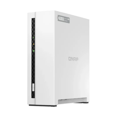 NAS Torre 1-Bay QNAP ARM Cortex-A55 4-Core 1.8GHz – 2GB RAM – 1x GbE | TS-133