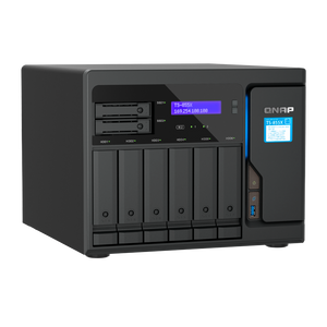 NAS Torre 8-BAY QNAP TS-855X-8G CPU INTEL ATOM C5125 8-CORE 2.8GHZ RAM 8GB MAX 128GB 2X2.5GLAN + 2XM.2 SLOT