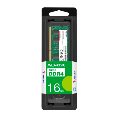 Memoria RAM DDR4 SO-DIMM 16GB 3200MHz CL22 Laptop ADATA® | 1.2V