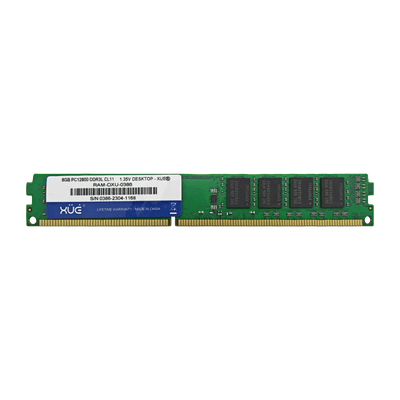 Memoria RAM para Desktop DDR3L PC12800 8GB 1600Mhz CL11 1.5V/1.35V, marca XUE® - PCS FOR ALL SAS