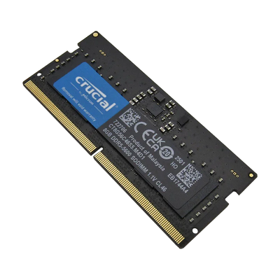Memoria RAM para Laptop DDR5 PC5-44800 8GB 5600MHZ CL46 1.1V, para Laptop, marca Crucial CT8G56C46S5