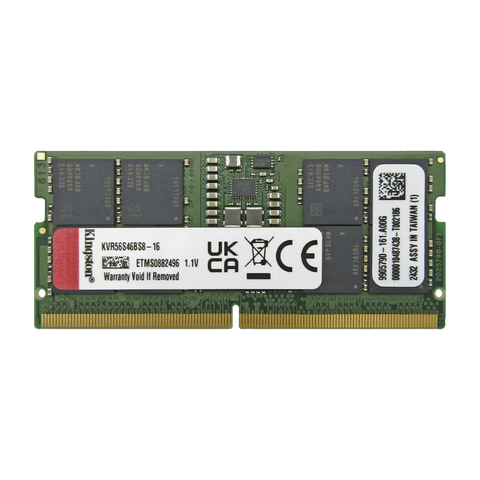 Memoria RAM para portátil DDR5 PC5-44800 16GB 5600MHZ CL46 1.1V