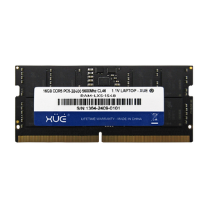 Memoria RAM DDR5 16GB 4800MHz PC5-38400 CL40 Laptop XUE® | 1.1V