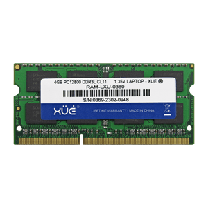 Memoria RAM para Portátil DDR3L PC12800 4GB 1600Mhz CL11 1.5/1.35V Laptop, marca XUE® - PCS FOR ALL SAS