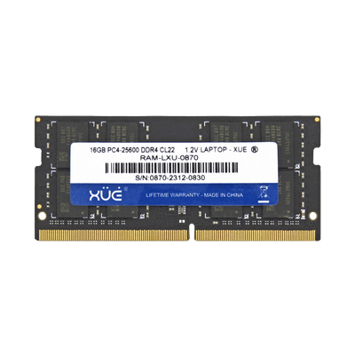 Memoria RAM DDR4 16GB 3200MHz PC4-25600 CL22 Laptop XUE® | 1.2V