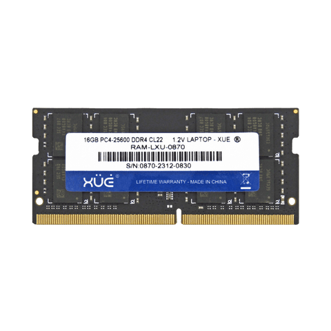 Memoria RAM DDR4 16GB 3200MHz PC4-25600 CL22 Laptop XUE® | 1.2V