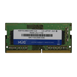 Memoria RAM DDR4 4GB 3200MHz PC4-25600 CL22 Laptop XUE® | 1.2V