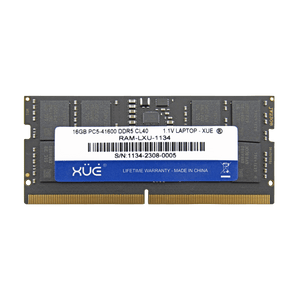 RAM para Laptop DDR5 PC5-41600 16GB 5200MHZ CL40 1.1V XUE®
