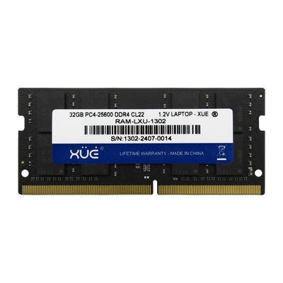 Memoria RAM DDR4 32GB 3200MHz PC4-25600 CL22 Laptop XUE® | 1.2V