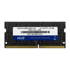 Memoria RAM DDR4 32GB 3200MHz PC4-25600 CL22 Laptop XUE® | 1.2V