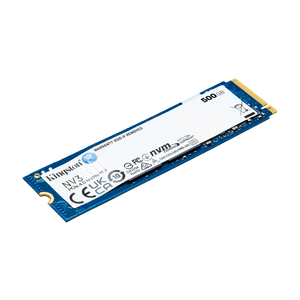 Disco de Estado Sólido SSD PCI-E 4.0 M.2 2280 500GB NVME KINGSTON SNV3S/500G R/W 5000 MB/S