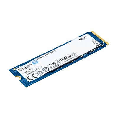 Disco de Estado Sólido SSD PCI-E 4.0 M.2 2280 500GB NVME KINGSTON SNV3S/500G R/W 5000 MB/S