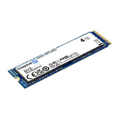 SSD Kingston NV3 4TB PCIe 4.0 NVMe M.2 2280 | 6000/5000 MB/s - SNV3S/4000G