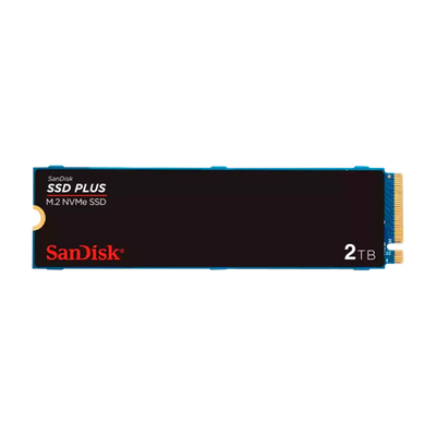 Disco de estado sólido SSDPCI-E 3.0 M.2 2280 2TB NVME SANDISK PLUS SDSSDA3N-2T00-G26 3200MB/s