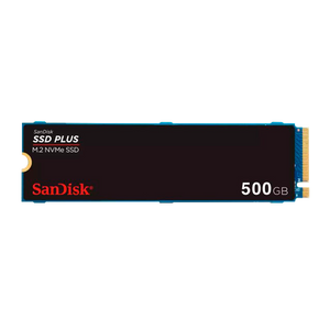 Disco de estado sólido SSDPCI-E 3.0 M.2 2280 500GB NVME SANDISK SSD PLUS SDSSDA3N-500G-G26 R/W 2400 MB/S