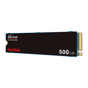 Disco de estado sólido SSDPCI-E 3.0 M.2 2280 500GB NVME SANDISK SSD PLUS SDSSDA3N-500G-G26 R/W 2400 MB/S