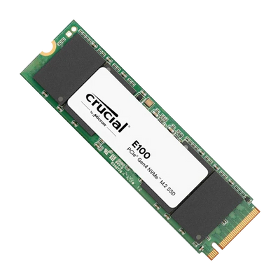 Disco de estado Sólido SSD PCI-E 4.0 M.2 2280 480GB NVME E100 CT480E100SSD8 5000 MB/S, marca Crucial