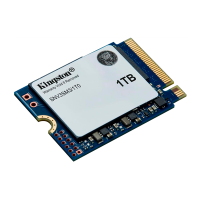 SSD PCIe 4.0 NVMe 1TB M.2 2230 Kingston NV3 | 6.000/4.000 MB/s - SNV3SM3/1T0