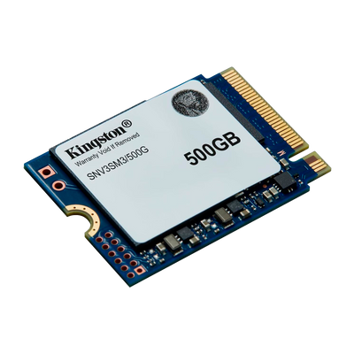 Disco de Estado Sólido PCI-E 4.0 M.2 2230 500GB NVME KINGSTON SNV3SM3/500G 5.000 Mbs