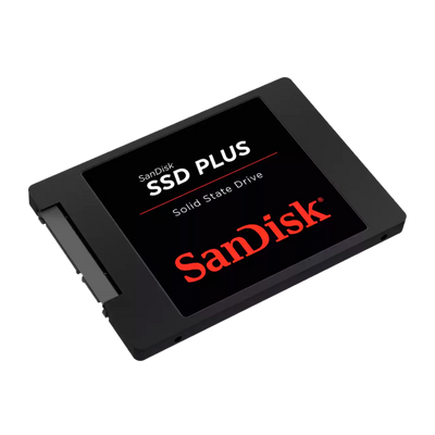 Disco de Estado Sólido 2.5" 500GB SATA SanDisk SSD Plus SDSSDA-500G-G28 | 545MB/s – Retail