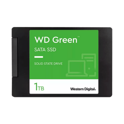 Disco de Estado Sólido SSD 2.5 1TB SATA WD GREEN 550 MB/S WDS100T3G0A