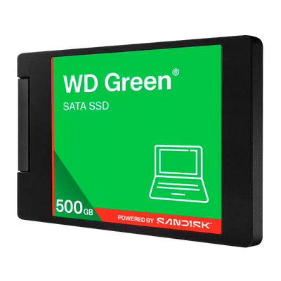 SSD 2.5" 500GB SATA WD Green WDS500G5G0A | 545MB/s – Retail