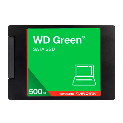 SSD 2.5" 500GB SATA WD Green WDS500G5G0A | 545MB/s – Retail