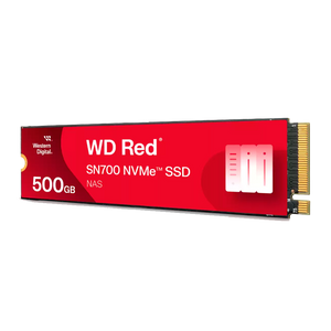 Disco de estado Sólido SSD PCI-E 3.0 M.2 500GB 2280 NVME WD SN700 RED WDS500G1R0C