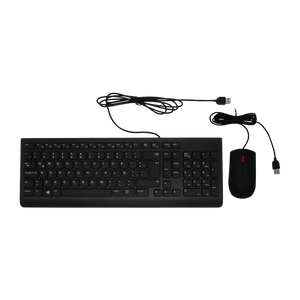 Combo Teclado USB 2.0  Desktop LA + Mouse Lenovo Essential 00XH611 en Español Latinoamericano