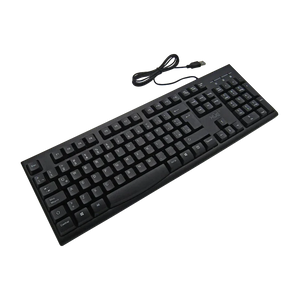 Teclado USB 2.0 XUE® Pro T400 LA (SIN MOUSE) | Negro