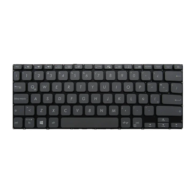 Teclado para portátil ASUS X409FA V4000 X415 X409DL i5-10, Sin Marco, Color Gris, Idioma Español