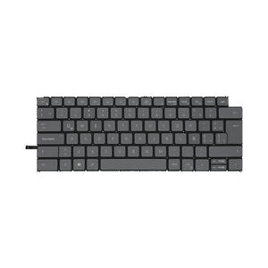 Teclado para Laptop Dell Inspiron 14-5410 5415 5418 5420 7415 16-7425 Sin Marco Backlight Gris ITA/FRA