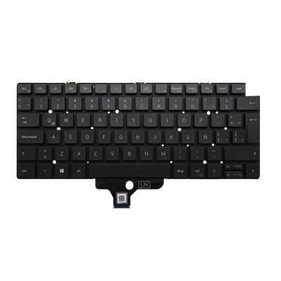 Teclado para portátil DELL Lattitud 5320 7320  0P1M47 i5-11 NEGRO LA SIN MARCO (ORG)