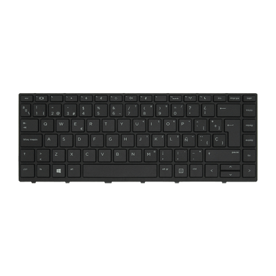 Teclado para portátil HP 430-G5 440-G5 NSK-XJ1SV C/MARCO, Color Negro, Idioma Español ORG