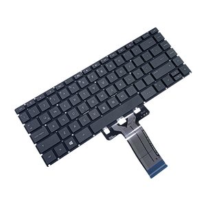 Teclado para portátil HP 240-G6 / 245-G6 / 14-CF Layout LA Negro Sin Marco