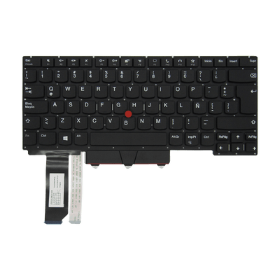 Teclado para portátil Lenovo E14 GEN 1 & 2 SN20W68442 i5-11, Con Trackpoint, Sin Marco, Color Negro, Idioma Español (GEN)