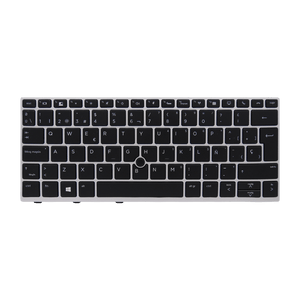 Teclado para portátil HP 830 G5-G6 Trackpoint Backlight Marco Gris Español (ORG)