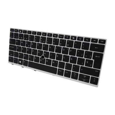 Teclado para portátil HP 830 G5-G6 Trackpoint Backlight Marco Gris Español (ORG)