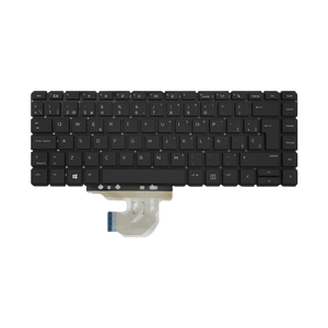 Teclado para portátil HP 440-G6 L38139-D61 Layout SP Negro Sin Marco