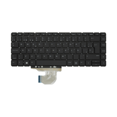 Teclado para portátil HP 440-G6 L38139-D61 S/MARCO NEGRO ESPAÑOL (ORG)