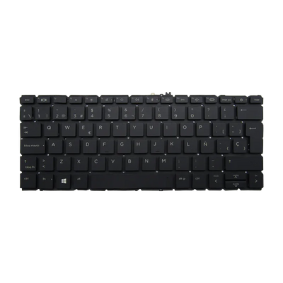 Teclado para portátil HP 830 735 G7 G8 BACKLIT S/TRACKING i5-11, color Negro, Lenguaje SP (ORG)