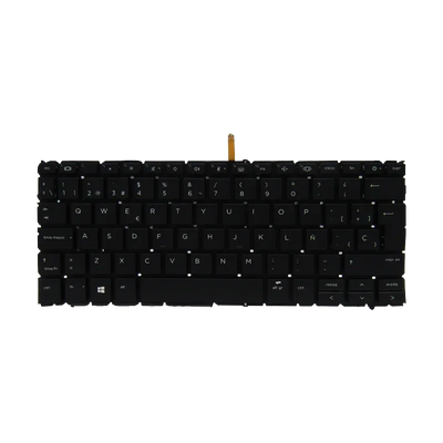 Teclado para portátil HP ZBOOK Firefly 14 G9 G10 1040 G9 G10 BACKLIT S/TRACKING N08383-171 i7-13, Color Negro, Lenguaje SP (ORG)