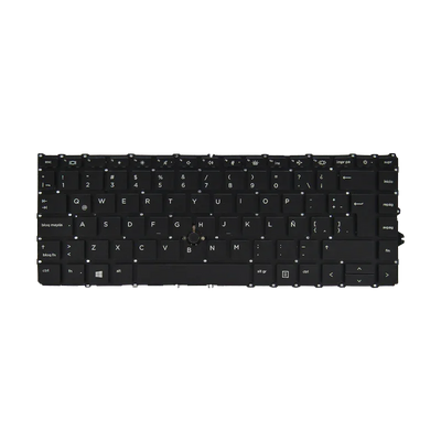 Teclado para portátil  HP ZBOOK Firefly 14 G7 G8 840 G7 G8 BACKLIT C/TRACKING M07089-001 I5-11, Color Negro, Lenguaje LA, sin Marco (ORG)