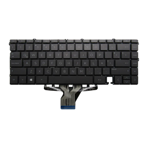 Teclado para portátil HP ENVY X360 13-AY 13-BD CONVERTIBLE 15-ES 15M-ES 16-F 13-BA i5-11, Backligth, Sin Marco, Color Negro, Idioma Español